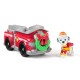 Patrula catelusilor vehicul si figurina marshall cu accesorii de craciun Patrula catelusilor vehicul si figurina marshall cu accesorii de craciun