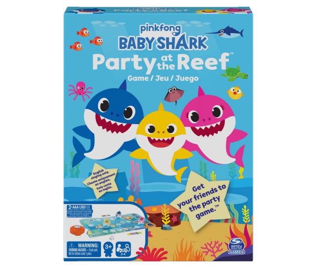 Baby shark joc petrecere la recif