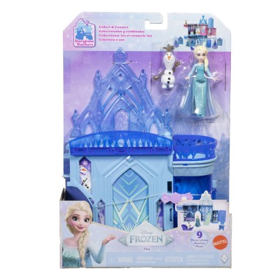 Disney frozen set de joaca papusa elsa si castelul de gheata cu accesorii