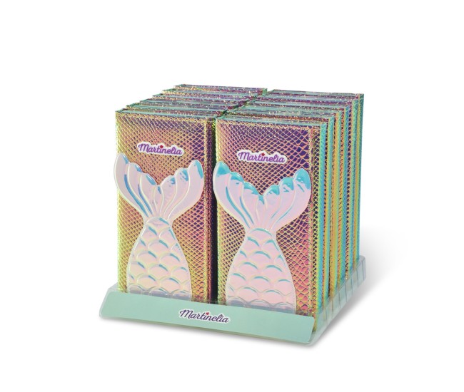 Martinelia lets be mermaids paleta de farduri in portfard mare Martinelia lets be mermaids paleta de farduri in portfard mare