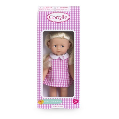 Corolle ltc papusa mini corolline rosy rochita roz 20cm