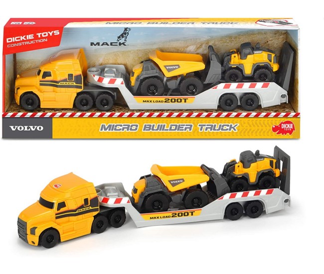 Trailer volvo mack cu basculanta si tractor