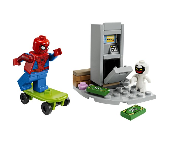 Lego marvel omul paianjen vs hotul anti venom 30725