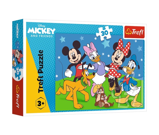 Puzzle trefl 30 disney mickey si prietenii Puzzle trefl 30 disney mickey si prietenii