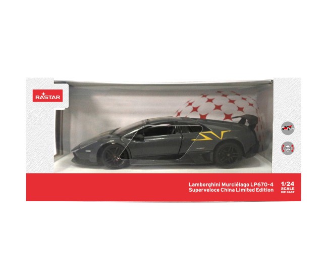 Masinuta metalica  lamborghini murcielago lp670-4 scara 1 la 24
