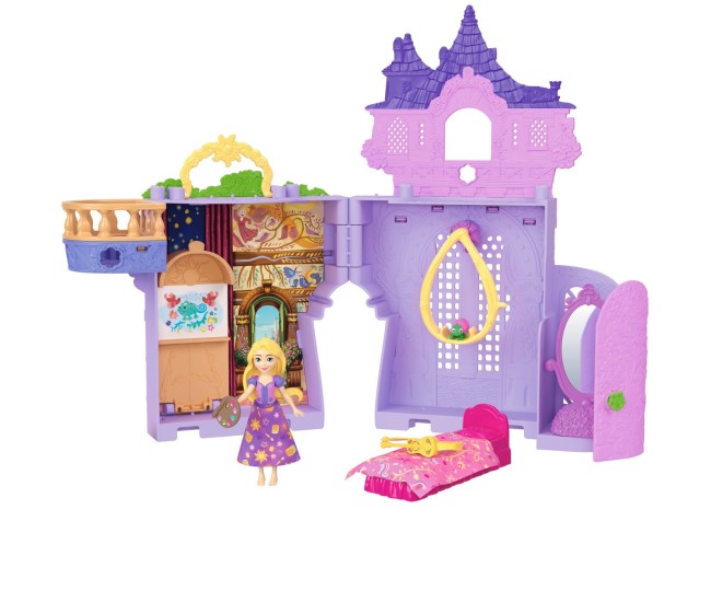 Disney princess set castelul lui rapunzel cu accesorii