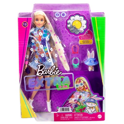 Papusa barbie extra flower power Papusa barbie extra flower power