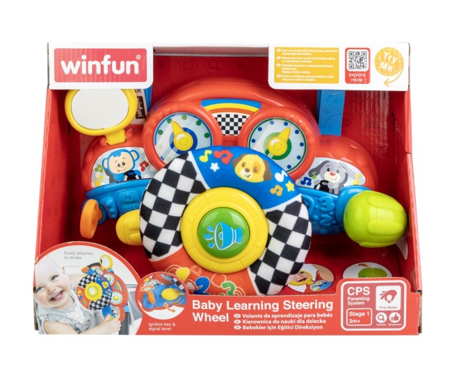 Winfun volan muzical pentru bebelusi Winfun volan muzical pentru bebelusi