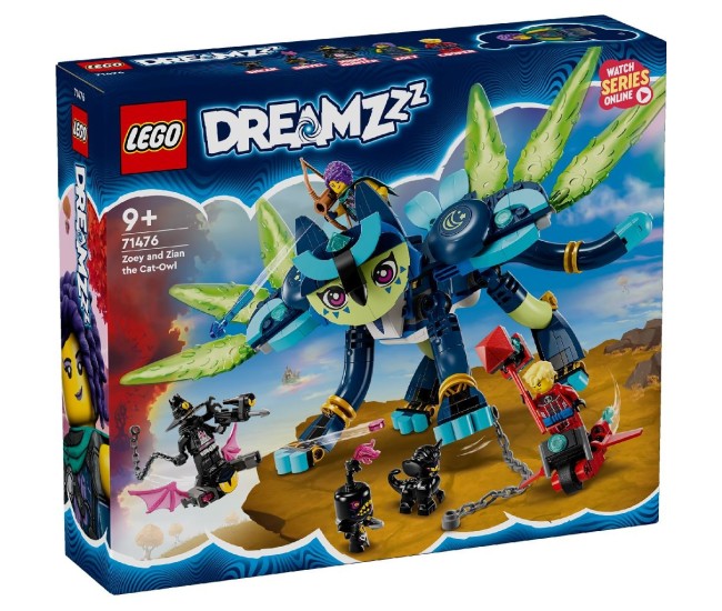 Lego dreamz zoey si pisica-bufnita zian 71476 Lego dreamz zoey si pisica-bufnita zian 71476