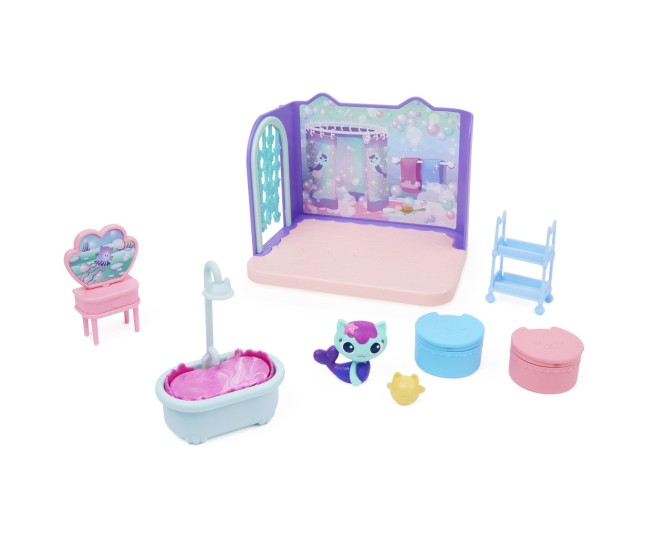 Gabbys dollhouse casa de lux baia pentru dichisit si rasfat a lui mercat