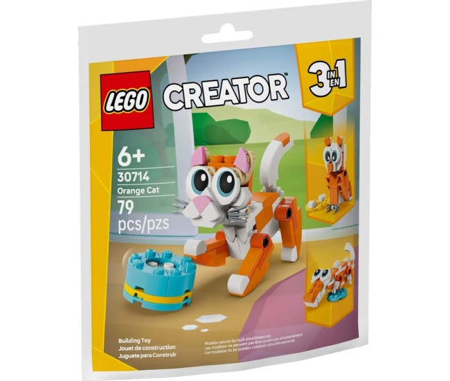 Lego creator pisica portocalie 30714 Lego creator pisica portocalie 30714