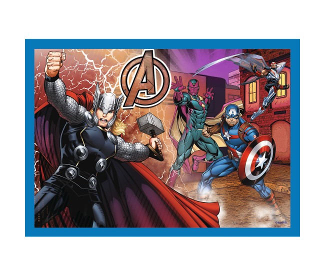 Puzzle trefl 4in1 avengers - razbunatorii curajosi Puzzle trefl 4in1 avengers - razbunatorii curajosi
