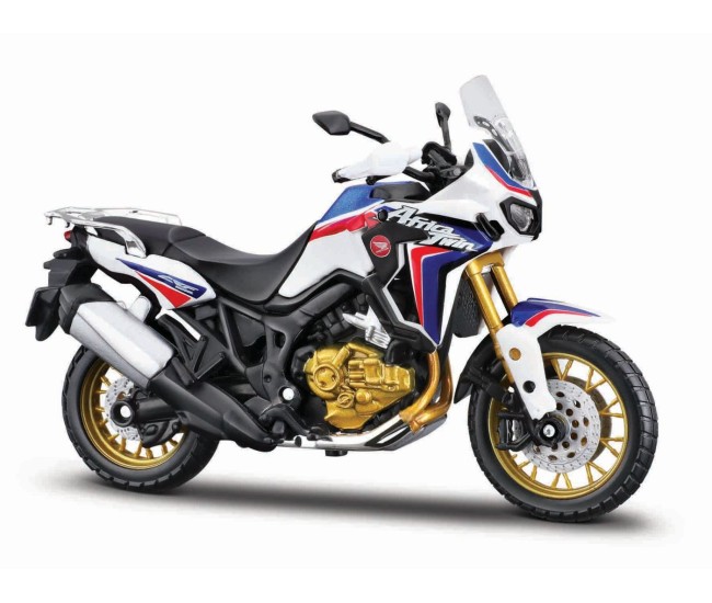 Maisto motocicleta metalica cu stand honda africa twin dct scara 1 la 18 Maisto motocicleta metalica cu stand honda africa twin dct scara 1 la 18
