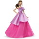 Barbie papusa barbie birthday wishes satena cu rochie roz