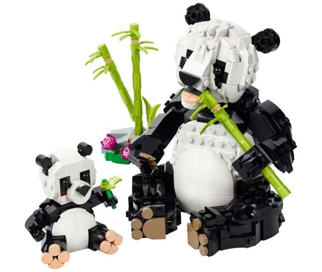 Lego creator animale salbatice: familia de ursi panda 31165 Lego creator animale salbatice: familia de ursi panda 31165