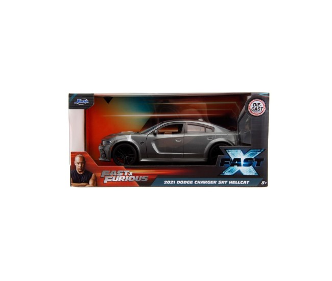 Jada fast and furious masinuta metalica dodge charger srt hellcat 2021 scara 1 la 24