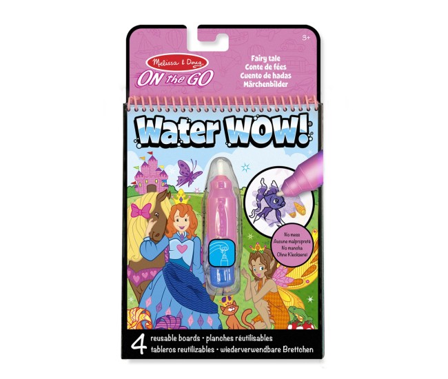Melissa and doug carte de colorat basme reutilizabila cu apa water wow