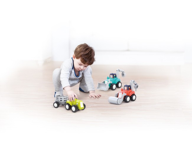 Masinuta de constructii cu frictiune