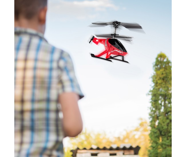 Elicopter cu telecomanda air python rosu