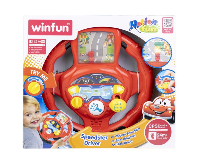 Winfun volan cu sunete si lumini