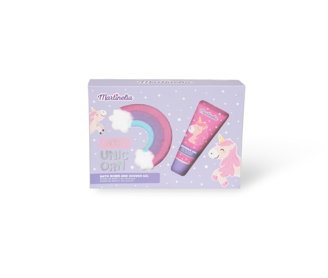 Martinelia little unicorn set crema de corp si bomba de baie Martinelia little unicorn set crema de corp si bomba de baie