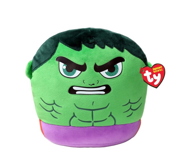 Plus ty squishy beanies marvel hulk 30cm Plus ty squishy beanies marvel hulk 30cm