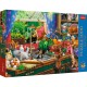 Puzzle trefl 1000 premium plus tea time pisici nazdravane Puzzle trefl 1000 premium plus tea time pisici nazdravane