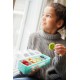 Cutie snack 4 compartimente, melii, blue