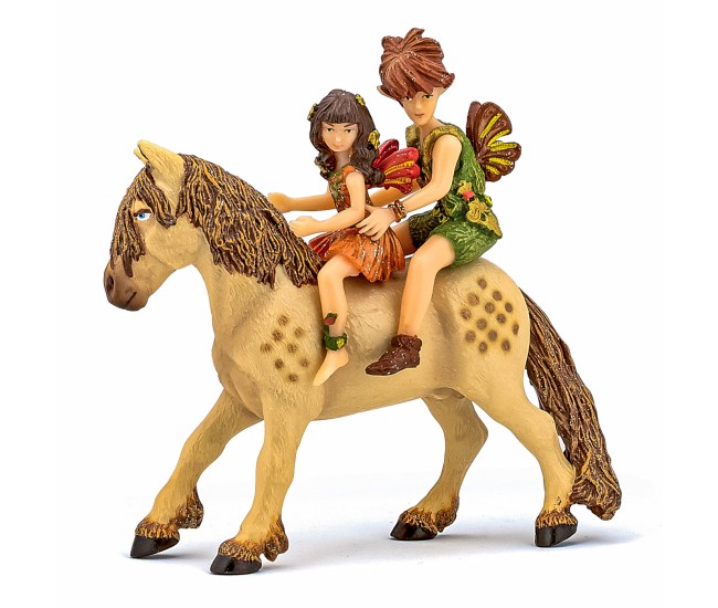 Papo figurina copiii elf si ponei Papo figurina copiii elf si ponei