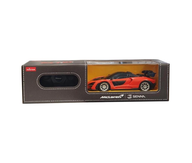 Masina cu telecomanda mclaren senna portocaliu cu scara 1 la 24 Masina cu telecomanda mclaren senna portocaliu cu scara 1 la 24
