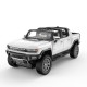 Masina cu telecomanda gmc hummer ev alb scara 1 la 16 Masina cu telecomanda gmc hummer ev alb scara 1 la 16