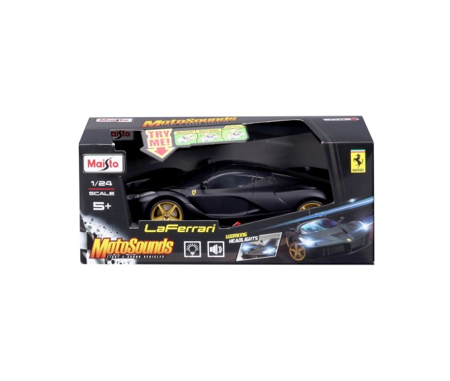 Maisto masinuta cu sunete si lumini ferrari laferrari scara 1 la 24 Maisto masinuta cu sunete si lumini ferrari laferrari scara 1 la 24