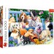 Puzzle trefl 1000 caini in gradina Puzzle trefl 1000 caini in gradina