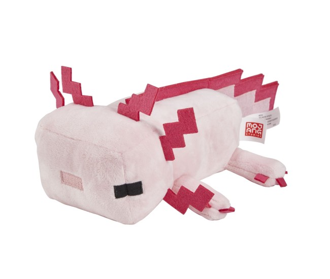 Minecraft figurina de plus axolotl 20cm