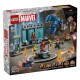 Lego super heroes laboratorul lui iron man sala armurilor 76315