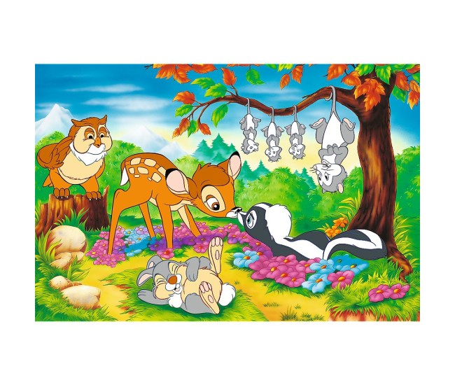 Puzzle trefl 160 bambi si prietenii padurii Puzzle trefl 160 bambi si prietenii padurii