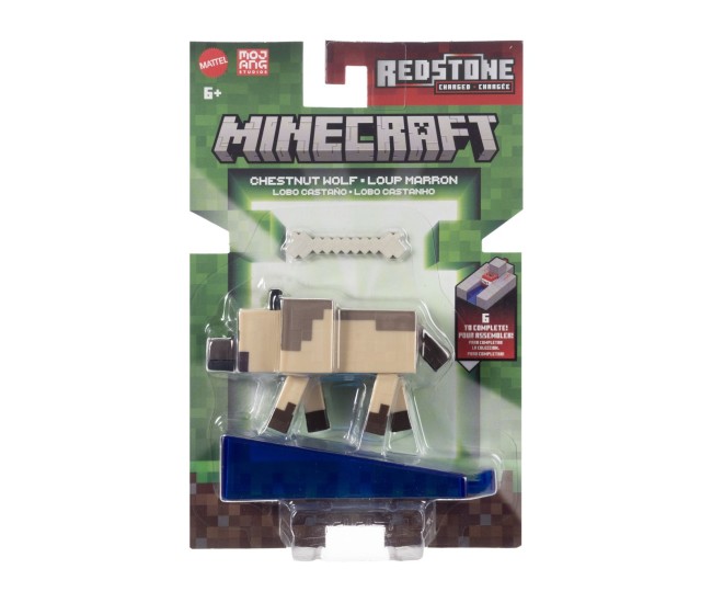 Minecraft craft a block figurina lup 8cm