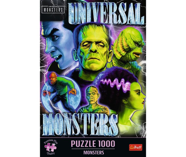 Puzzle trefl 1000 premium plus monstri