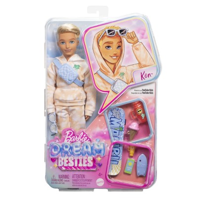 Barbie dream besties papusa ken cu accesorii