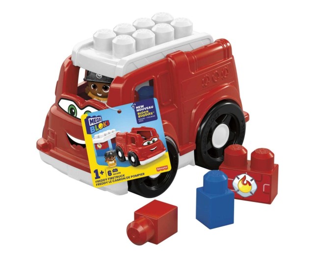 Mega bloks first builders vehicul freddy firetruck Mega bloks first builders vehicul freddy firetruck
