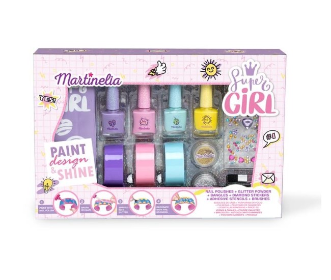 Martinelia super girl set pentru unghii si bratari Martinelia super girl set pentru unghii si bratari