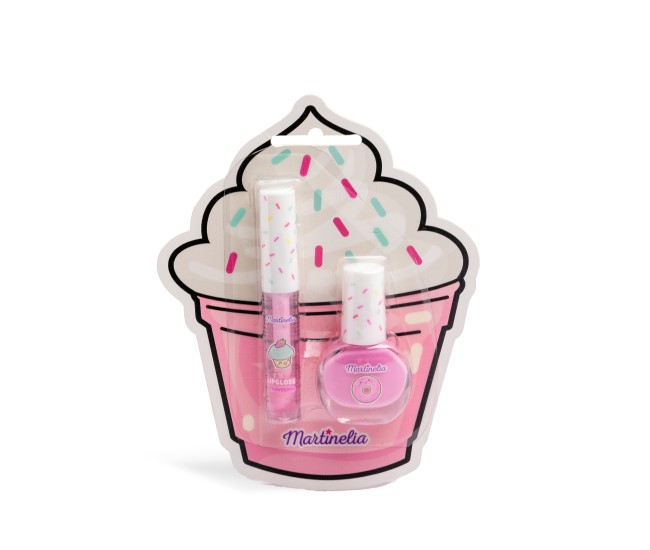 Yummy set lac de unghii si luciu de buze Yummy set lac de unghii si luciu de buze