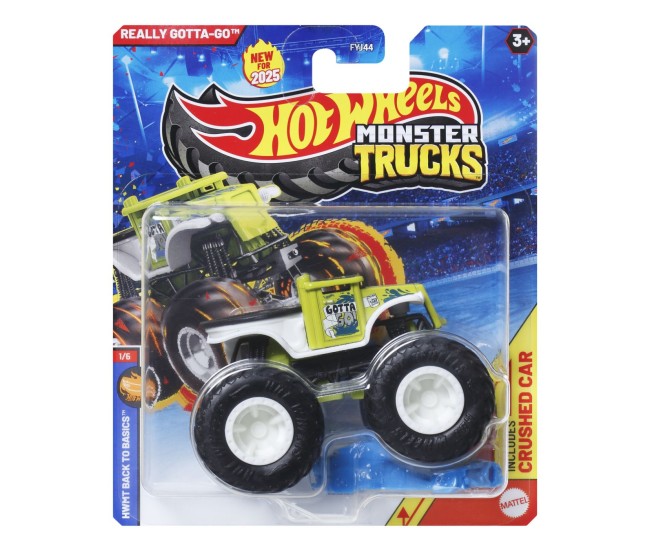 Hot wheels monster truck masinuta really gotta go scara 1:64 Hot wheels monster truck masinuta really gotta go scara 1:64