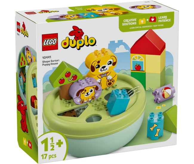 Lego duplo sortator de forme casa pentru catei 10441 Lego duplo sortator de forme casa pentru catei 10441