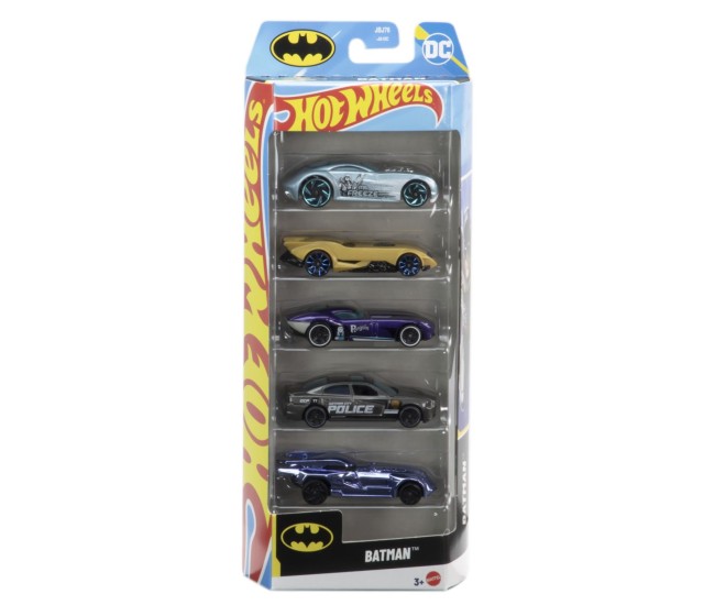 Set 5 masini hot wheels batman