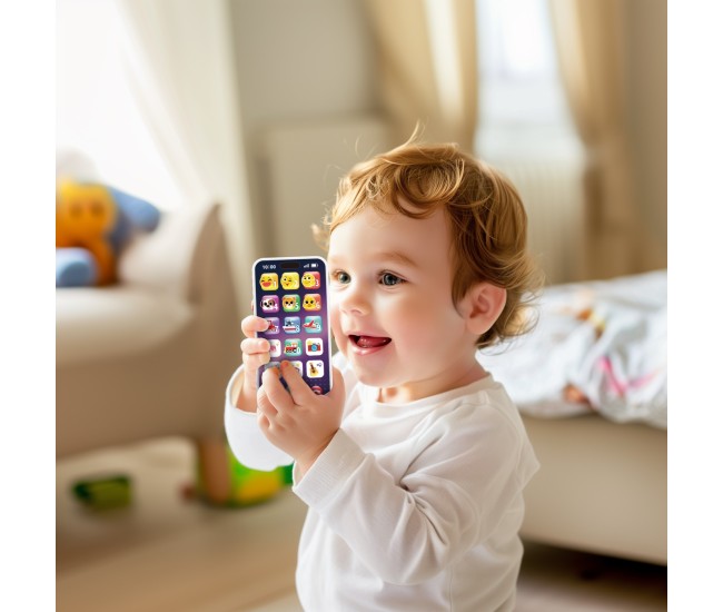 Telefon mobil interactiv bebe inregistreaza si invata Telefon mobil interactiv bebe inregistreaza si invata