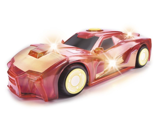 Jada marvel masinuta light hero iron man cu sunete si lumini scara 1:32 Jada marvel masinuta light hero iron man cu sunete si lumini scara 1:32