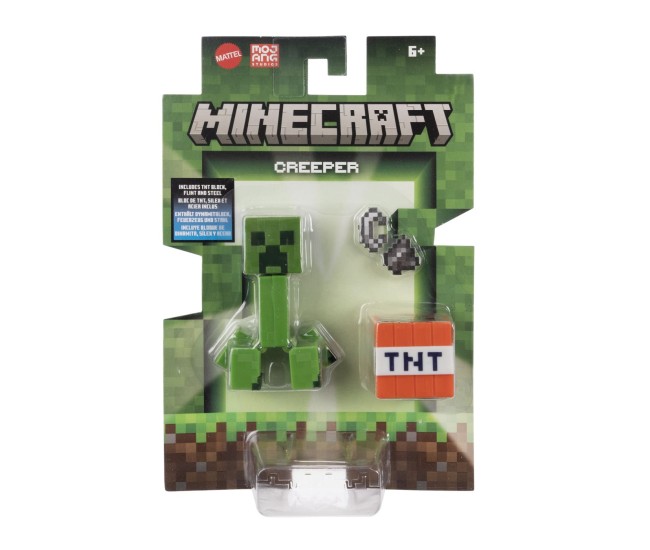 Minecraft craft a block figurina creeper 8cm Minecraft craft a block figurina creeper 8cm
