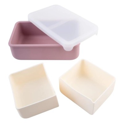 Cutie pranz bento cu compartimente detasabile, melii, blush berry Cutie pranz bento cu compartimente detasabile, melii, blush berry