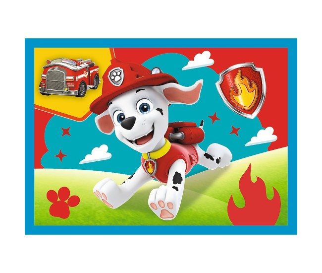 Puzzle trefl 4in1 patrula catelusilor echipa Puzzle trefl 4in1 patrula catelusilor echipa